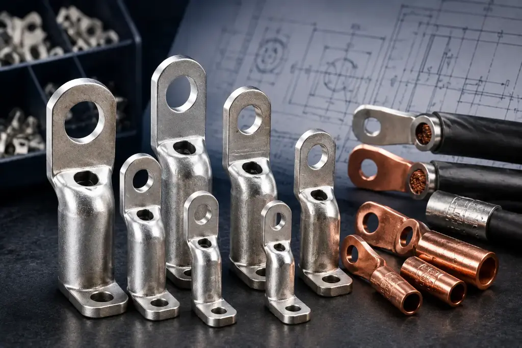 Blog Post 'Burndy, Panduit & ILSCO Lug Cross-Reference Guide' cover image.webp